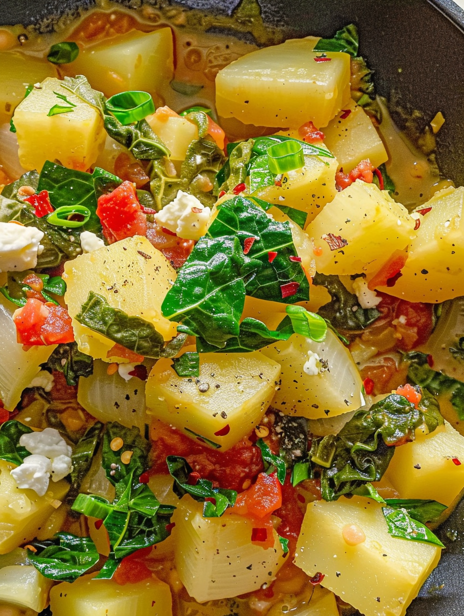 Serving suggestion for blitva with olive oil drizzle