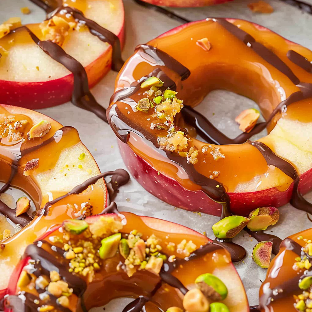 Caramel Apple Slices