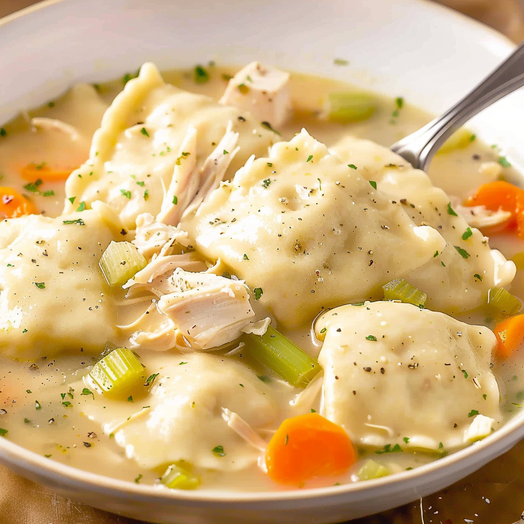Cracker Barrel Chicken and Dumpling Soup