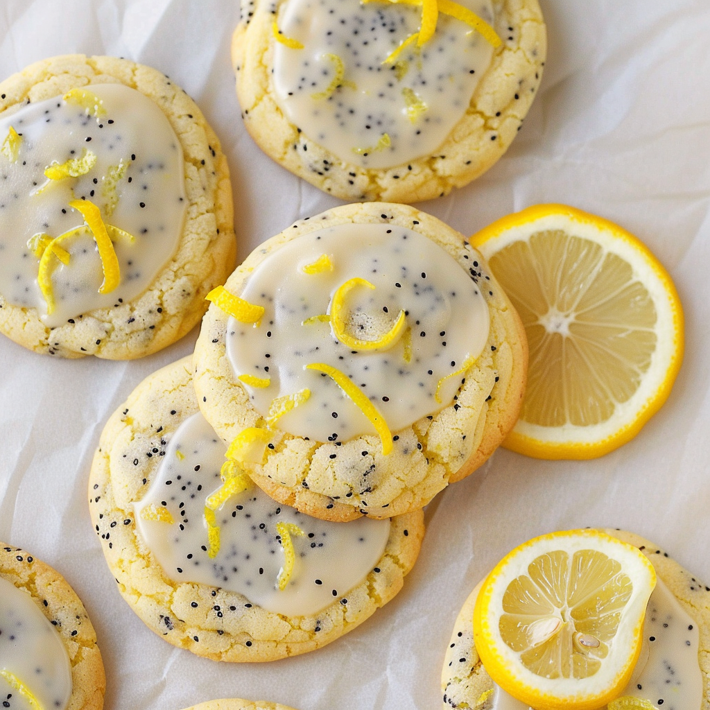 Lemon Poppy Seed Cookies