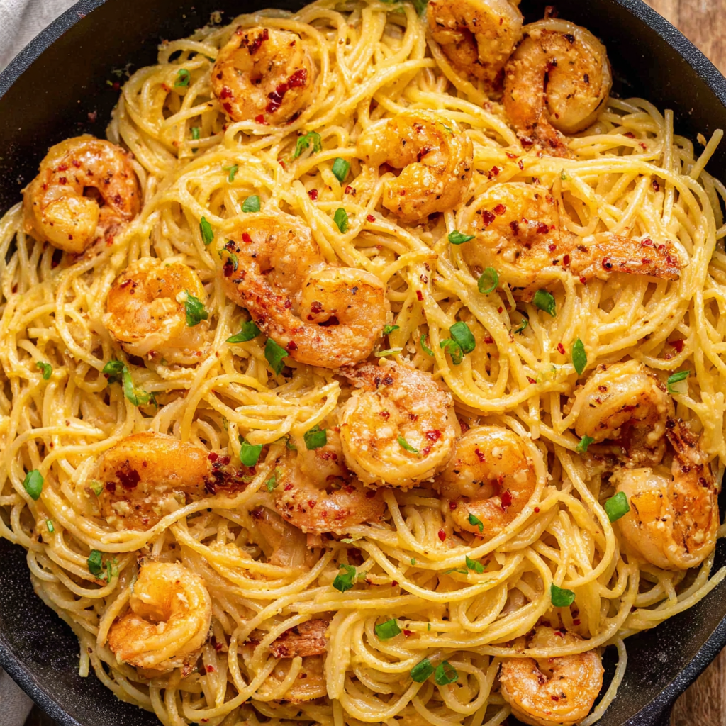Bang Bang Shrimp Pasta