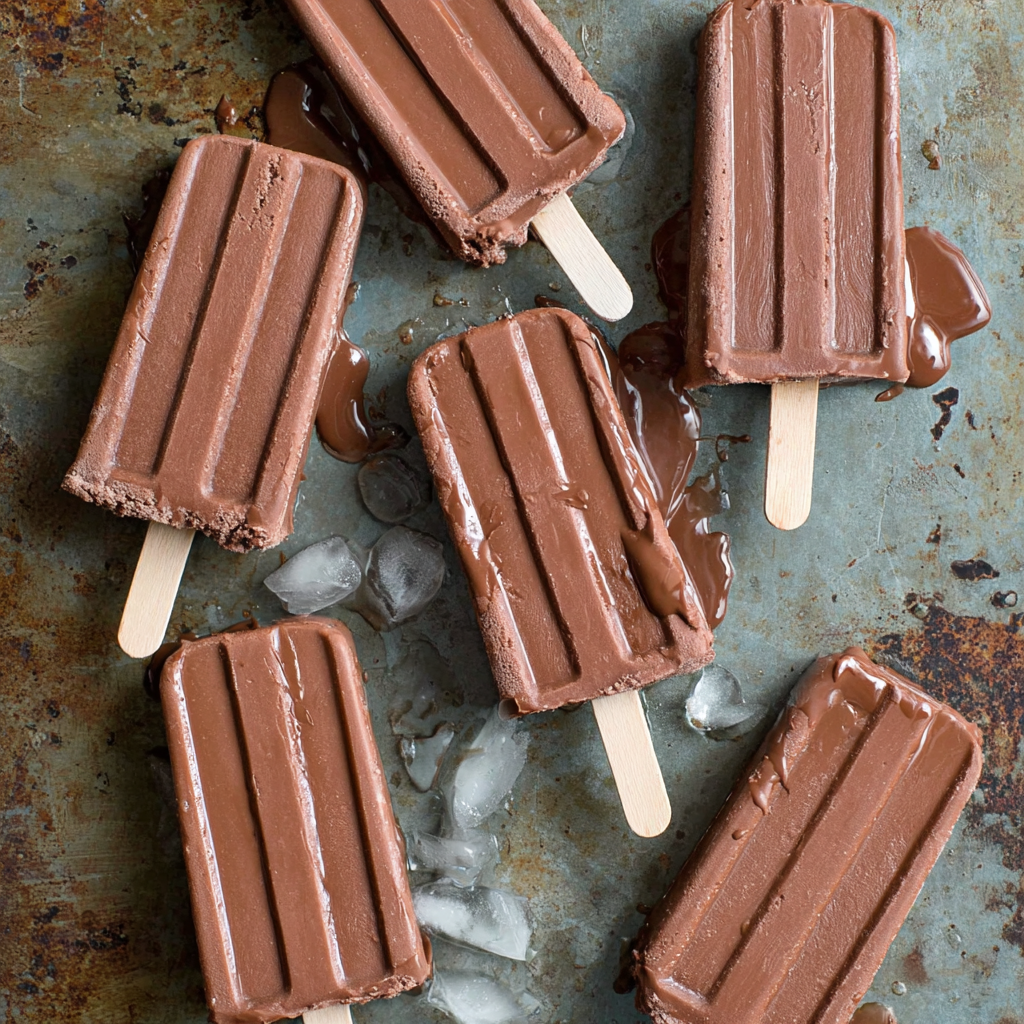 Homemade Fudgesicles