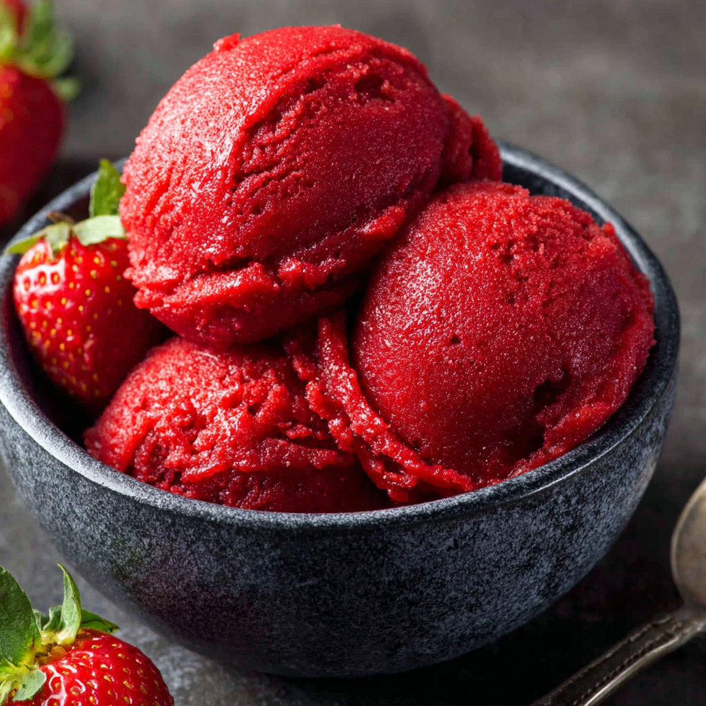 Strawberry Sorbet