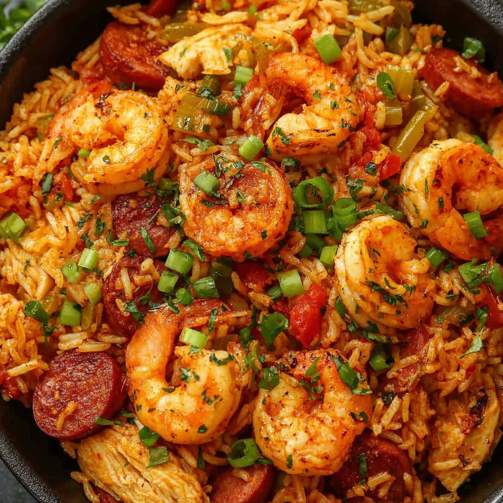 Authentic Jambalaya with Chicken & Shrimp (Print Version)