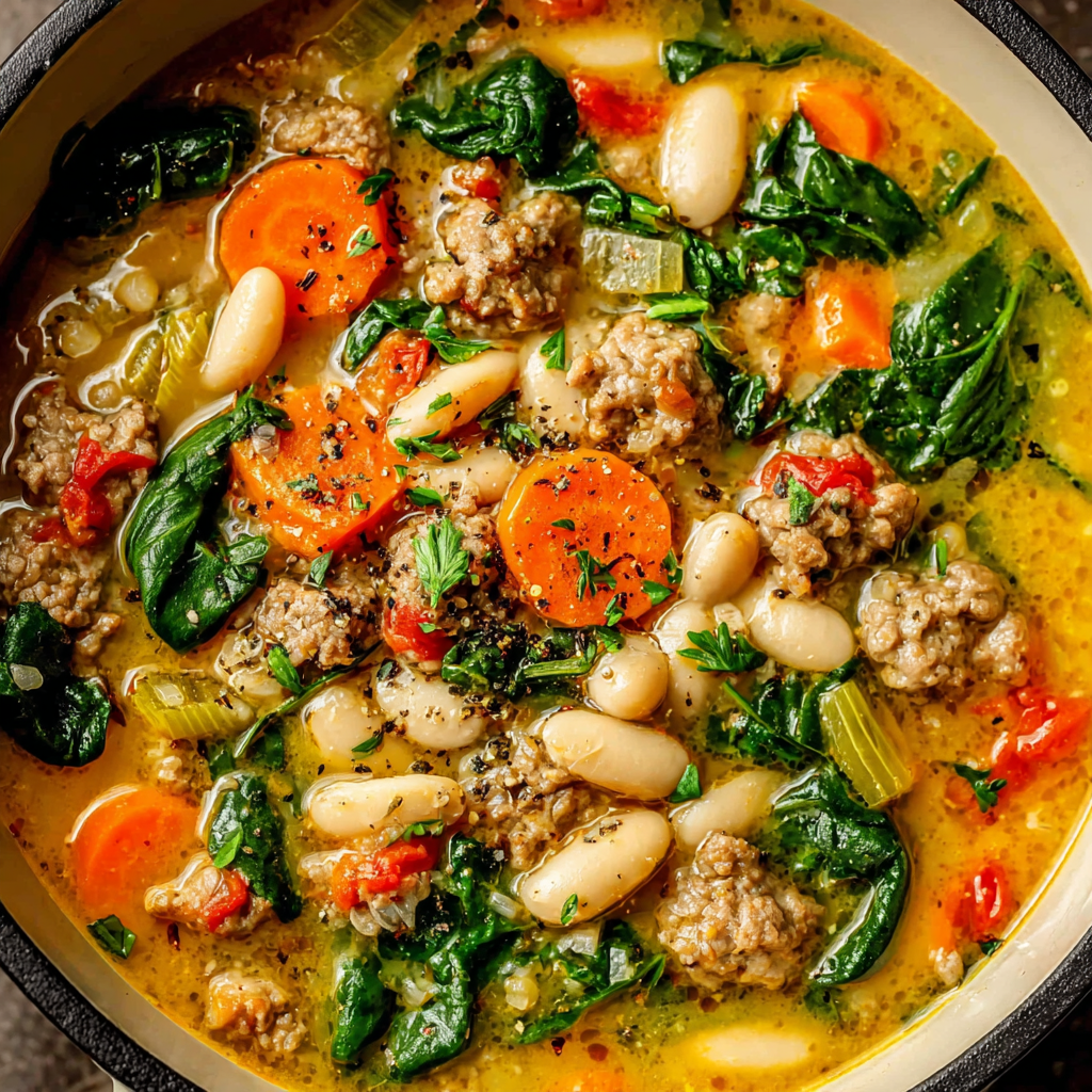 Tuscan White Bean Soup (Print Version)