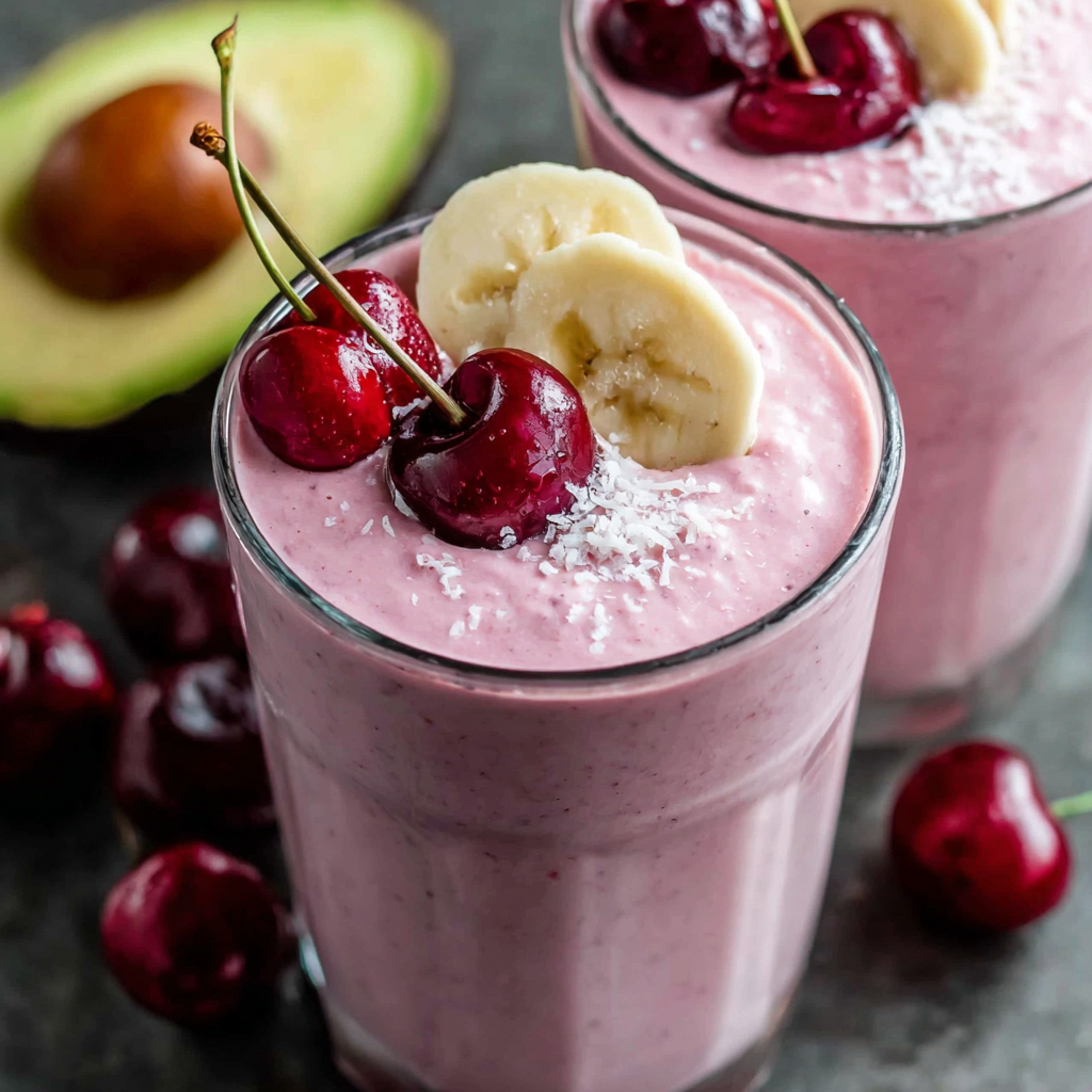 Cherry Avocado Smoothie (Print Version)
