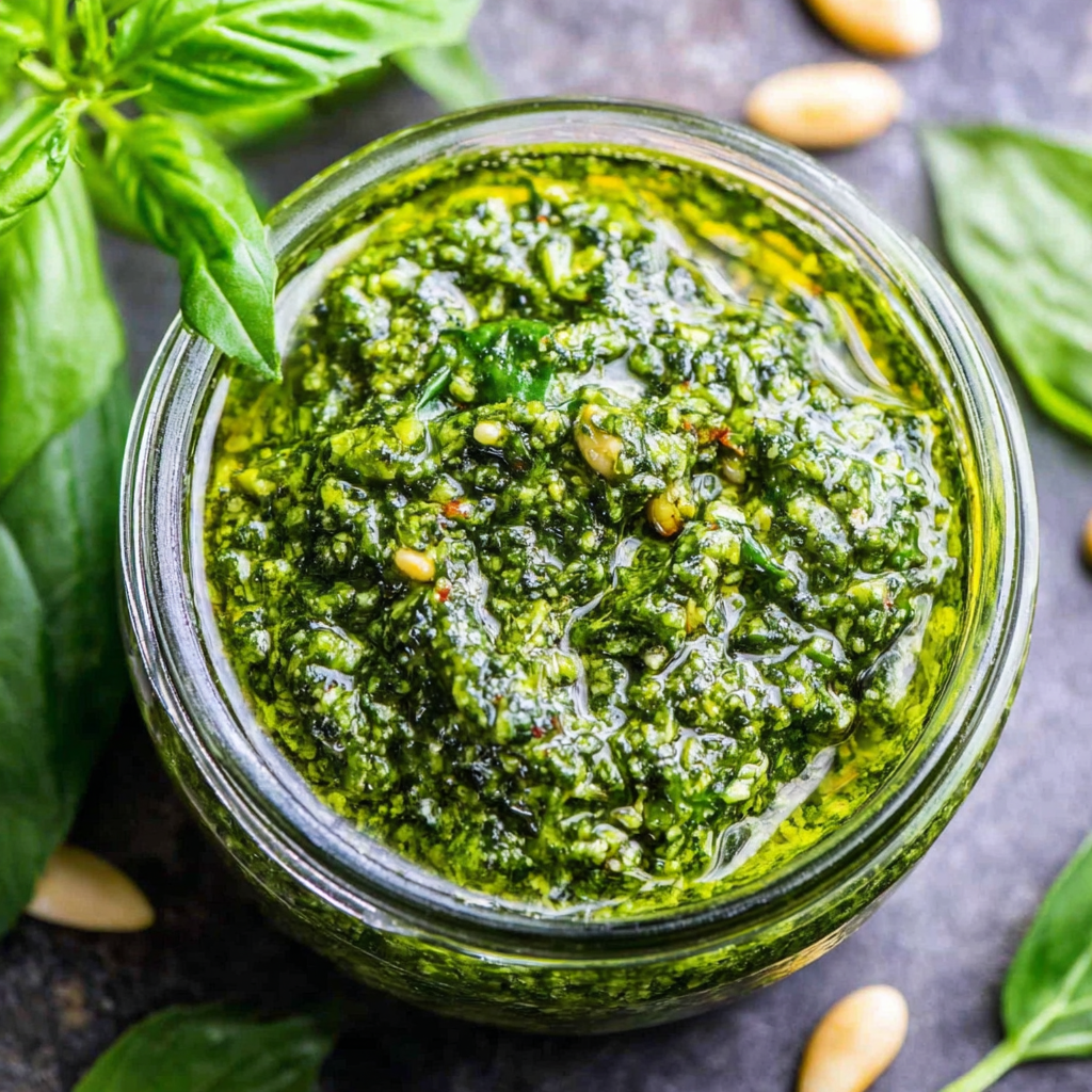 Easy Homemade Pesto Sauce (Print Version)