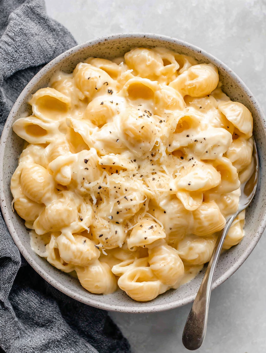 Step-by-step photo of making the roux and adding cheese