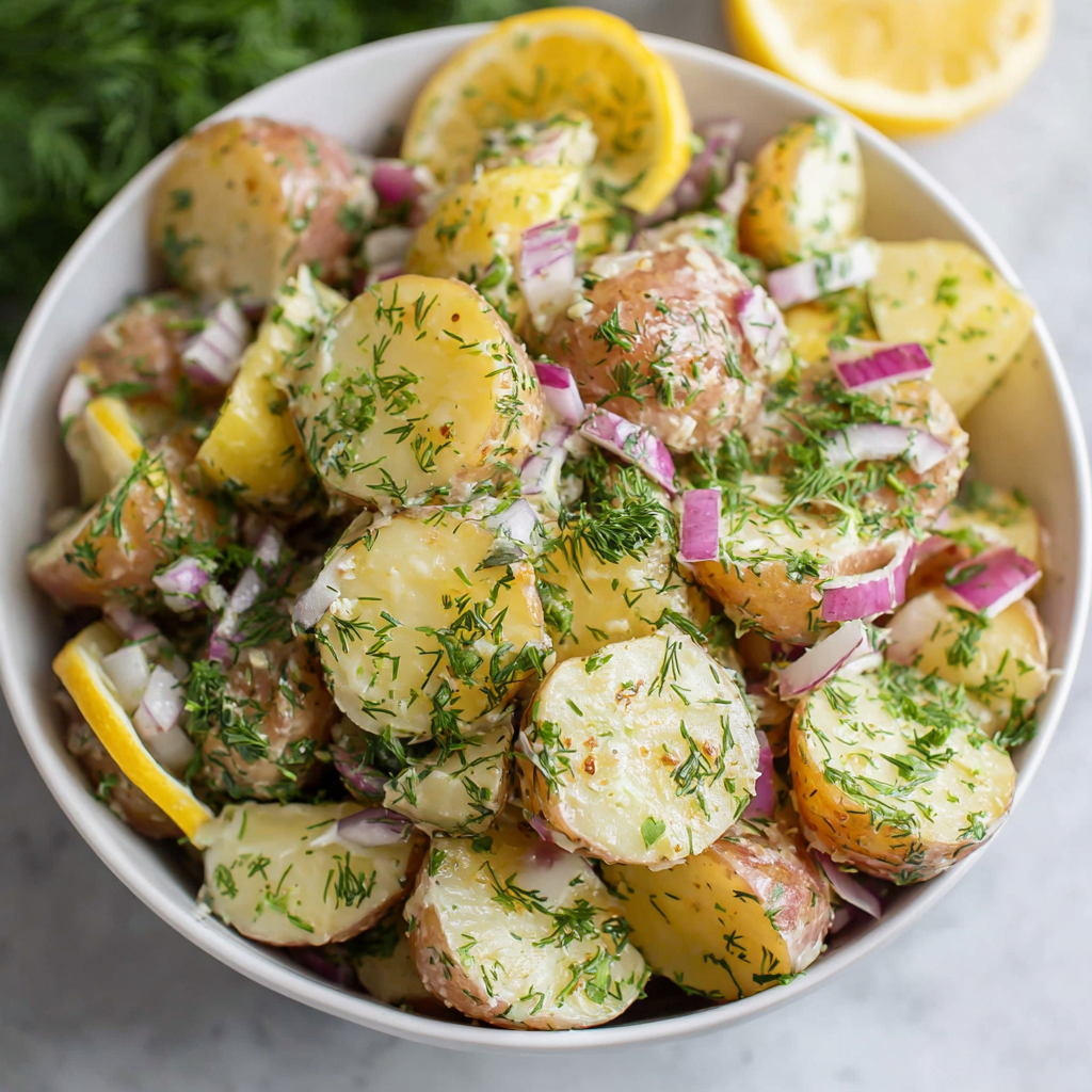 Lemon Dill Potato Salad