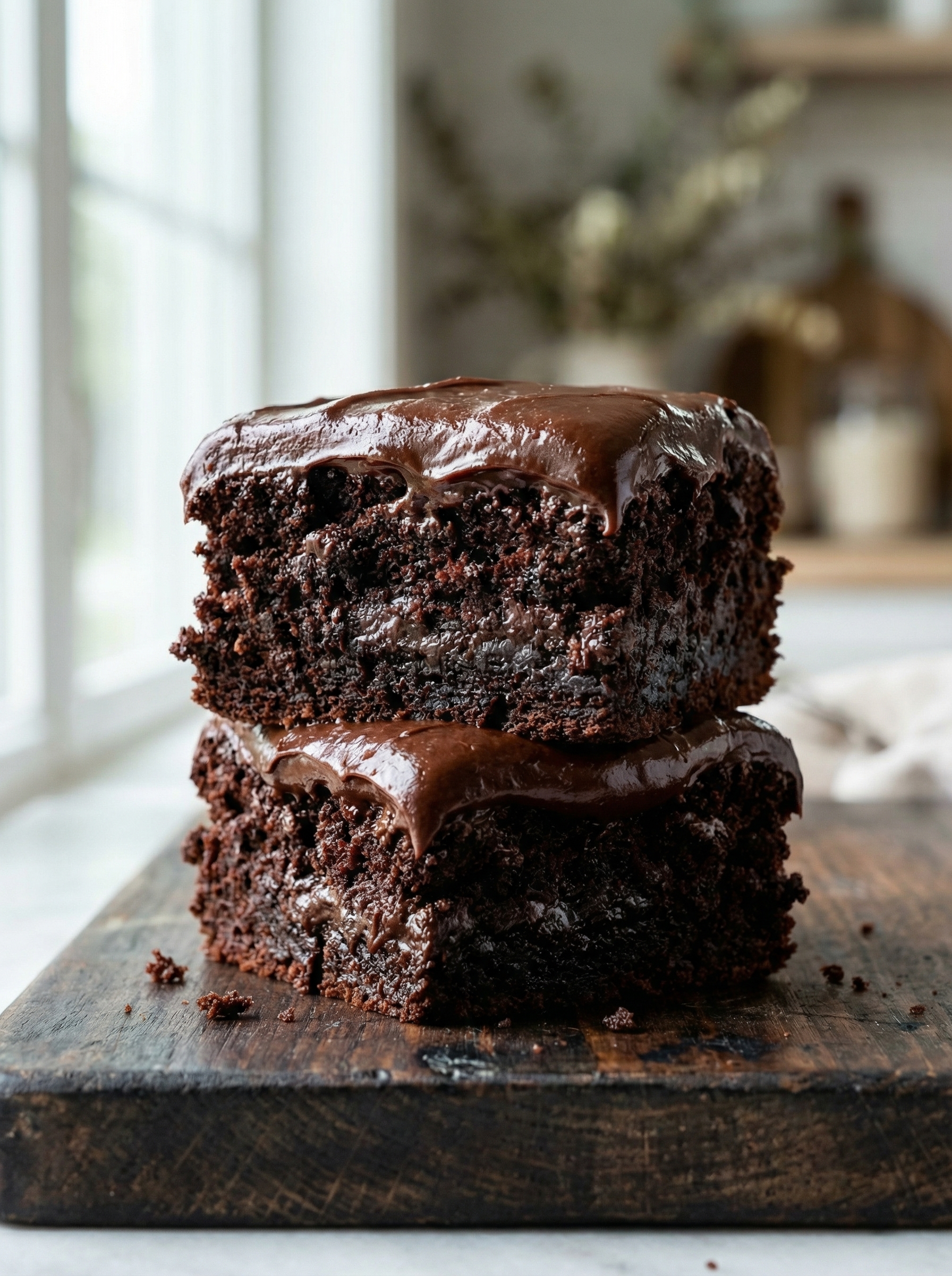 Moist Buttermilk Chocolate Cake