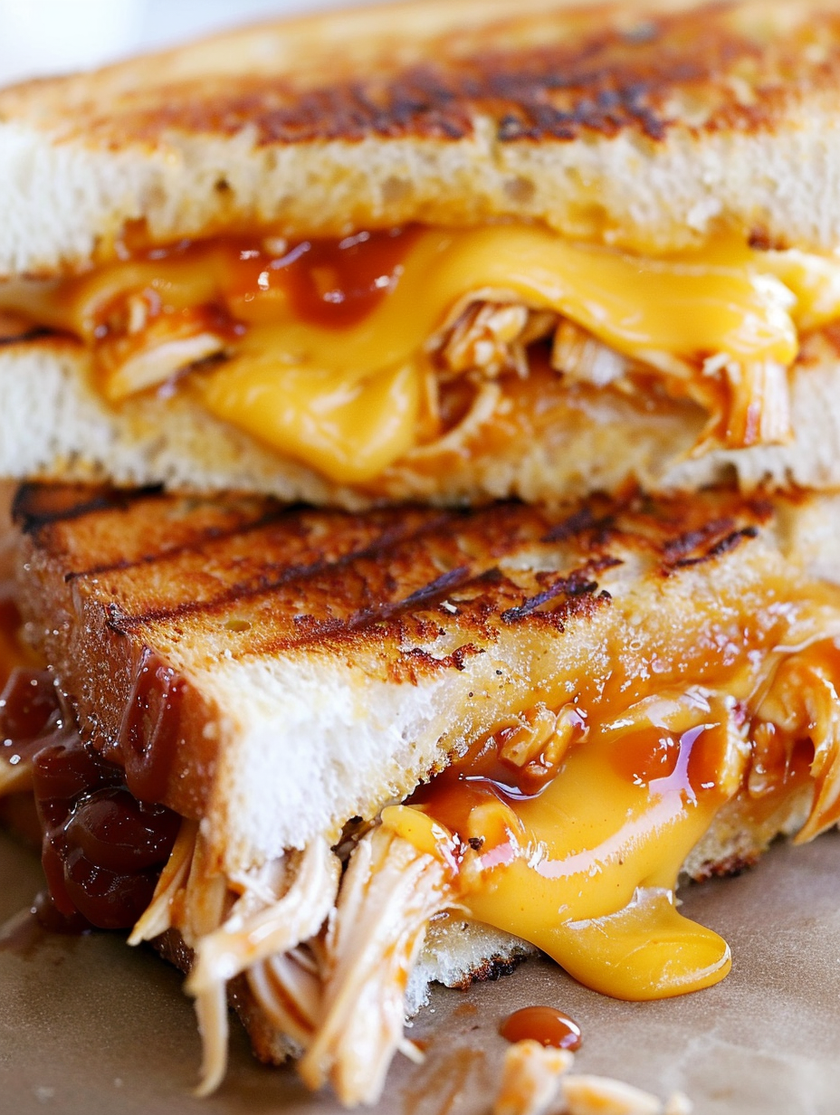 BBQ chicken filling in bowl