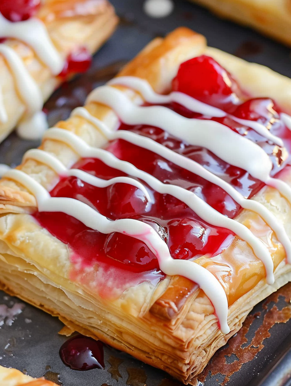 Cherry Danish with Cream Cheese