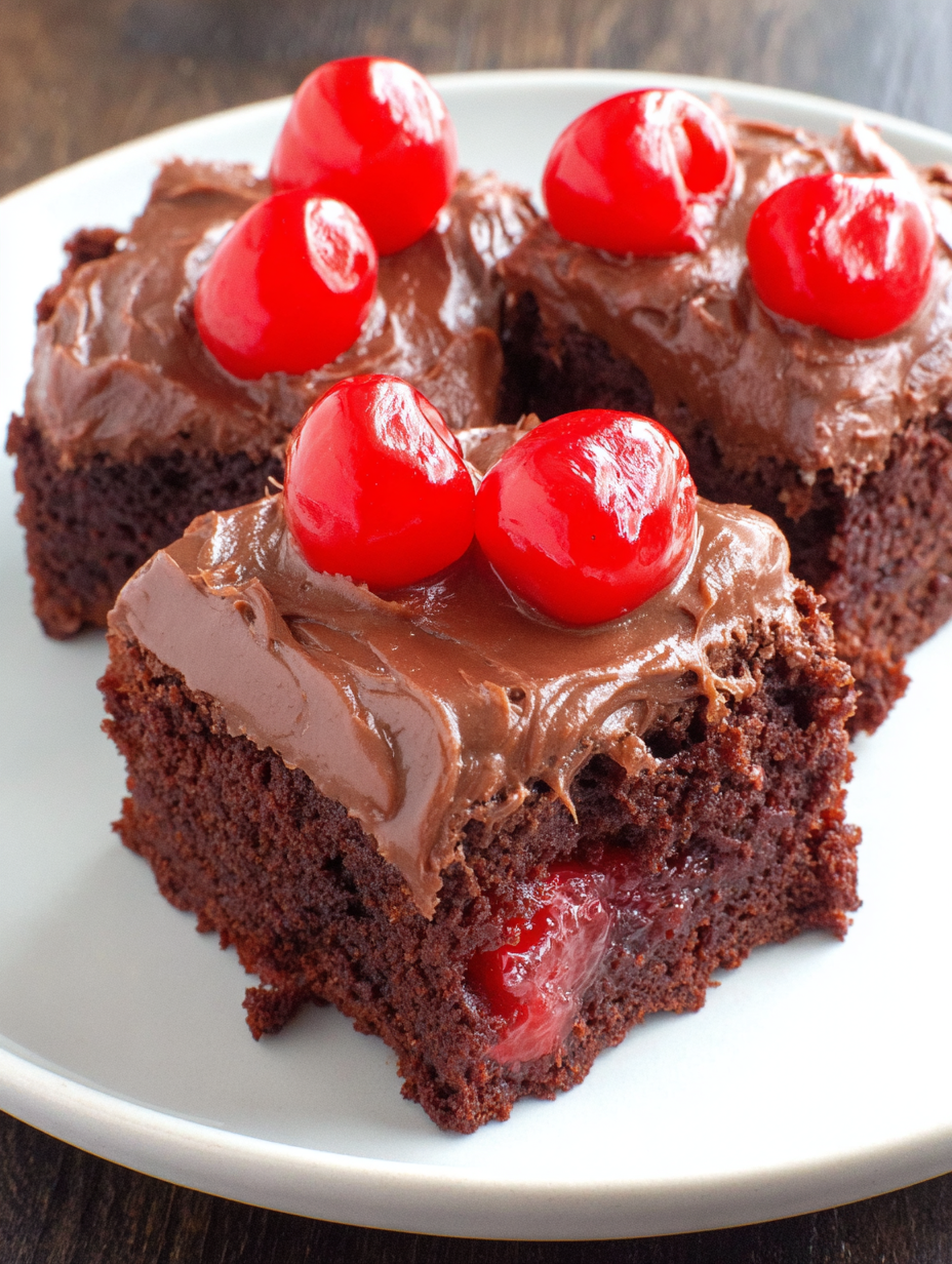 Close-up of chocolate frosting being spread over warm bars