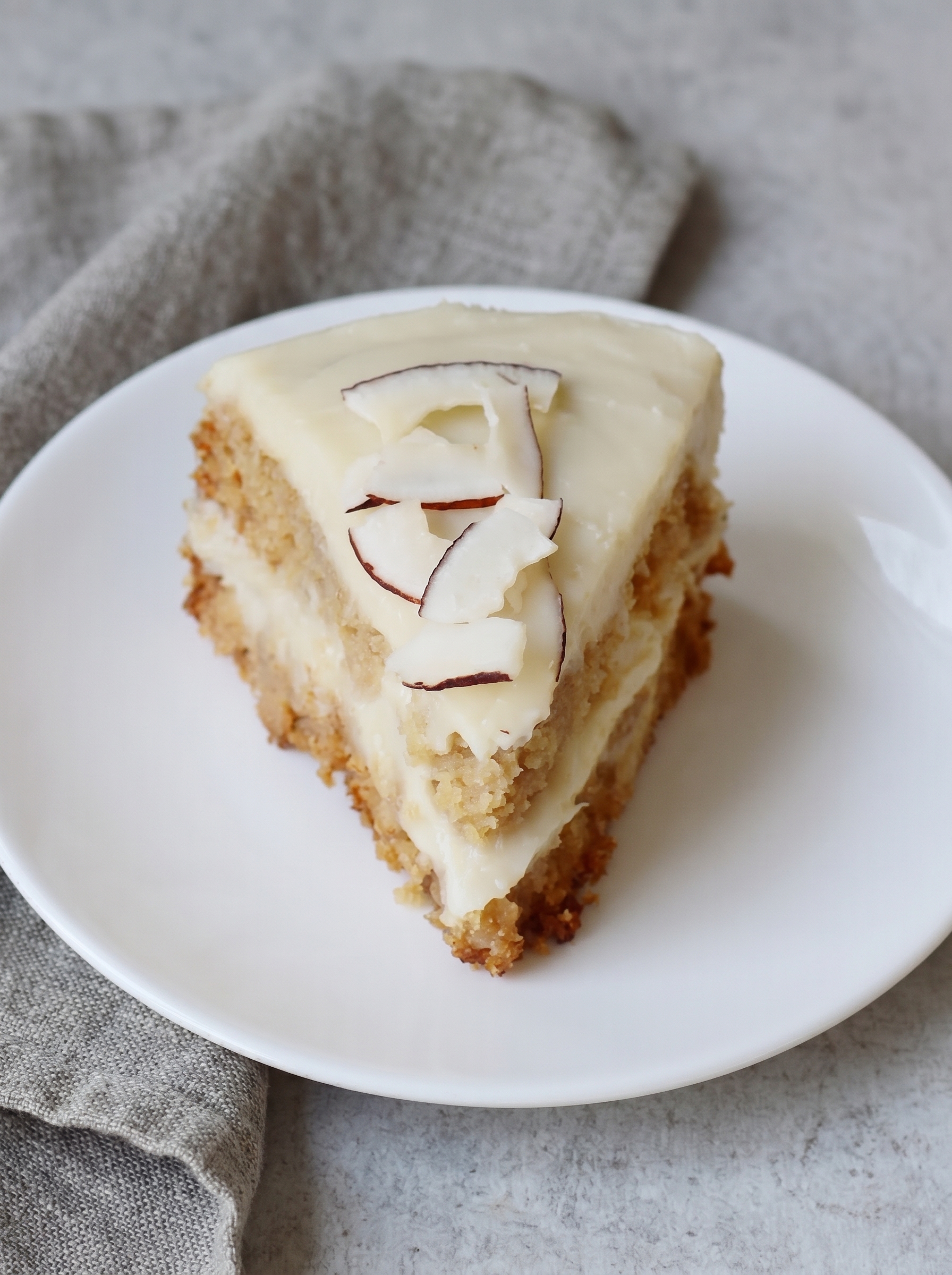 Frosting in a bowl with spatula