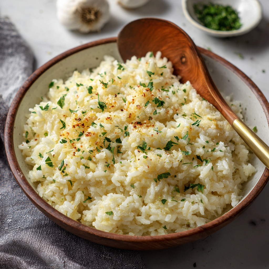 Close-up of parmesan being grated over rice