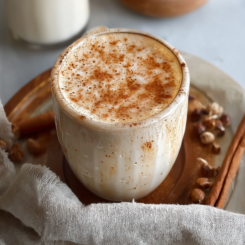 Pumpkin spice creamer in glass jar
