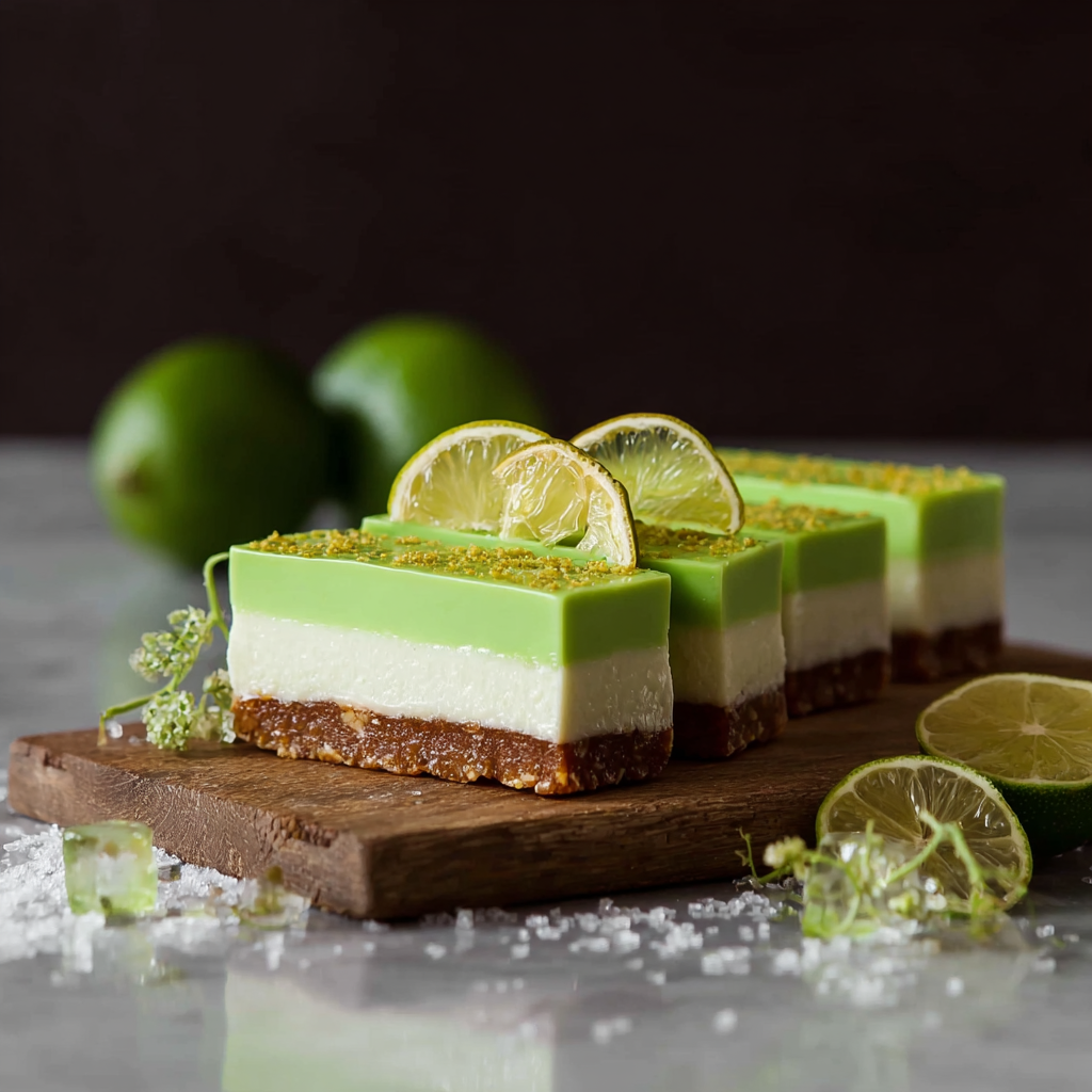 Close up of frosted coconut bars