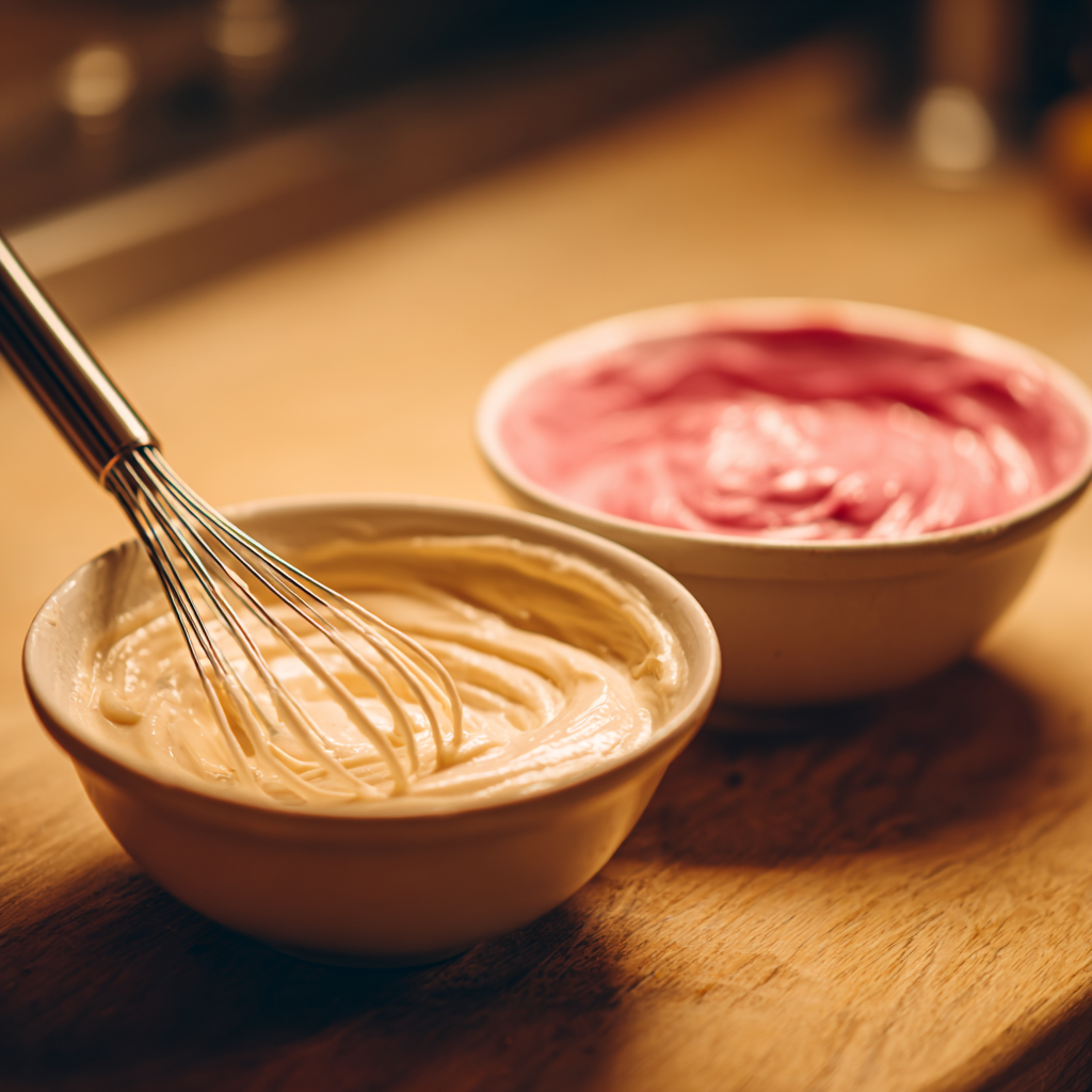 Raspberry Cake with Cream Cheese Frosting