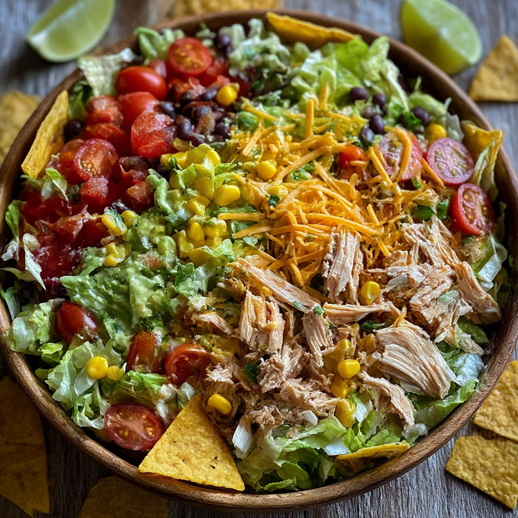 Tex Mex Taco Chicken Salad