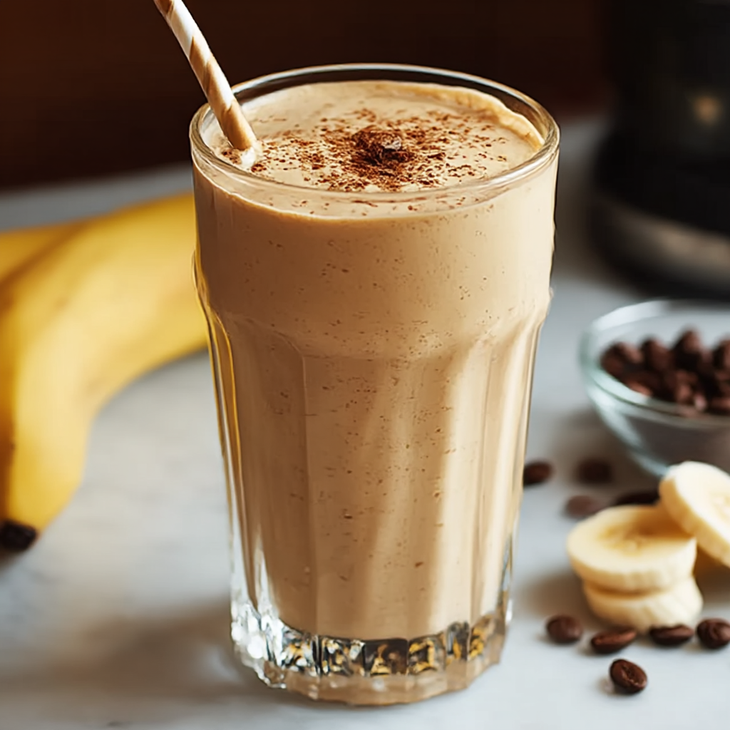 Creamy Coffee Banana Drink