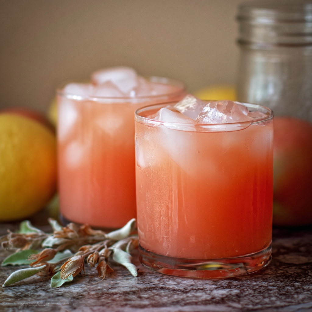 Iced Guava White Tea Lemonade