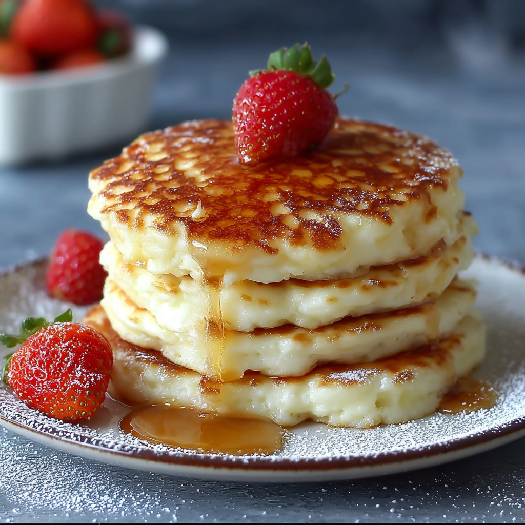 Gluten-free Cottage Cheese Pancakes