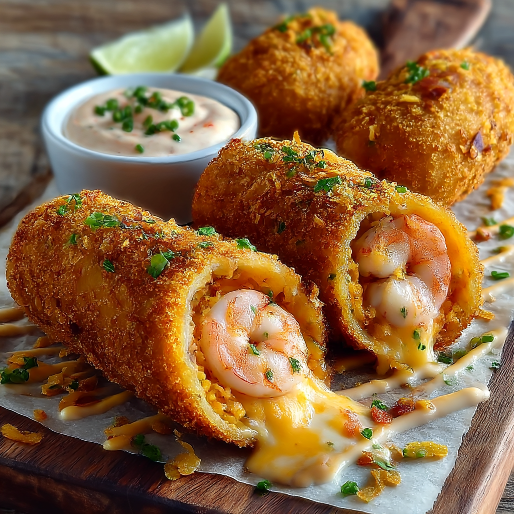 Shrimp Crab Nacho Corn Dogs