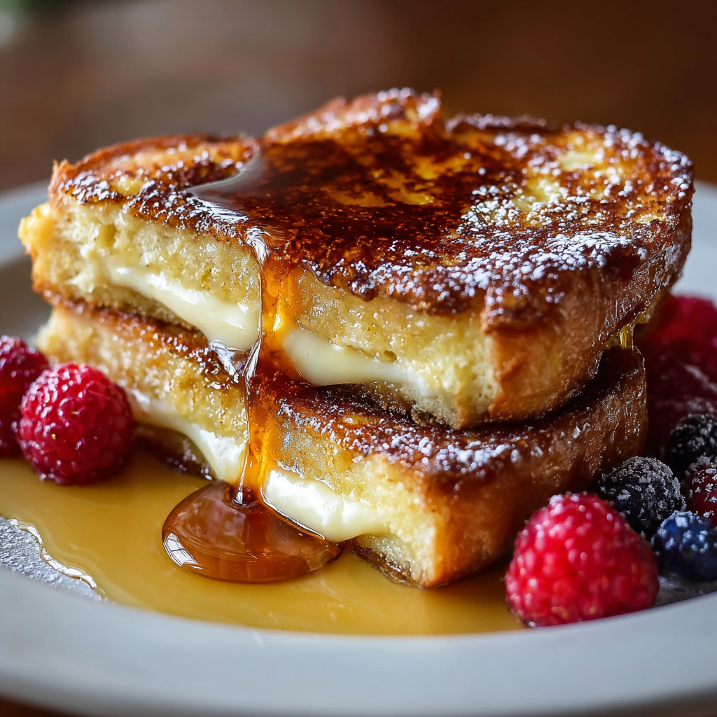 Overnight Crème Brûlée French Toast Bake
