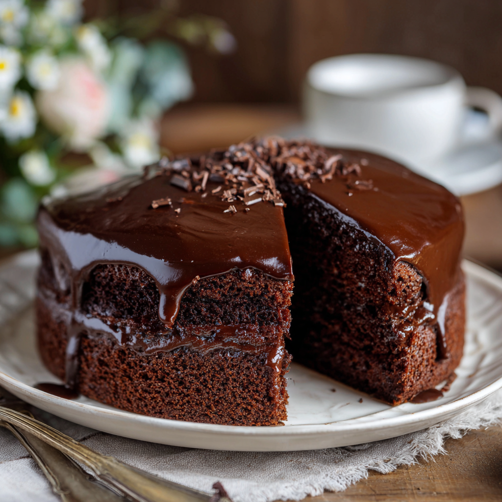 Everyday Chocolate Cake (Hershey’s “Perfectly Chocolate”)