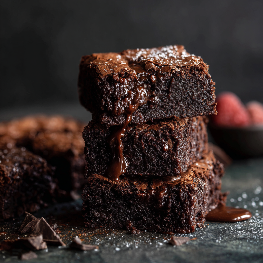 Best Fudgy Brownies with Chocolate Frosting