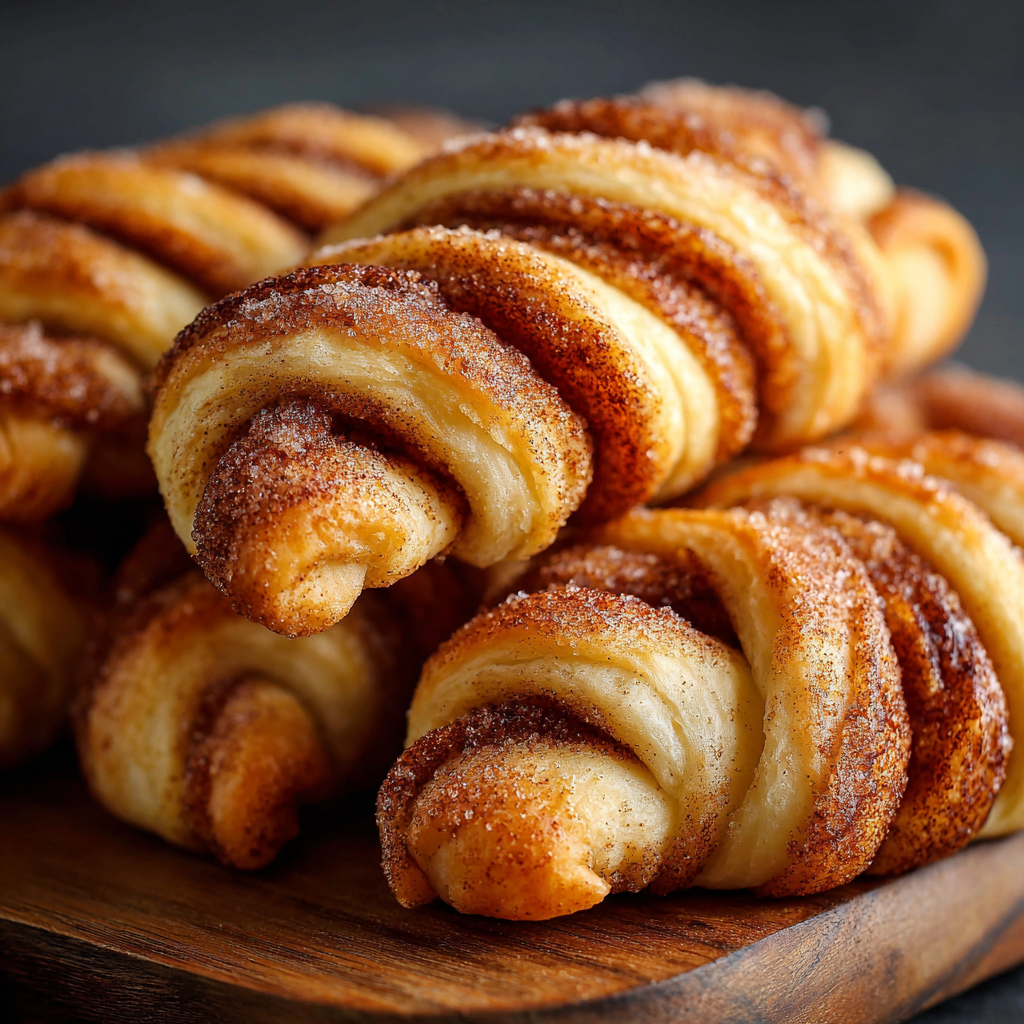 Cinnamon Crescent Twists
