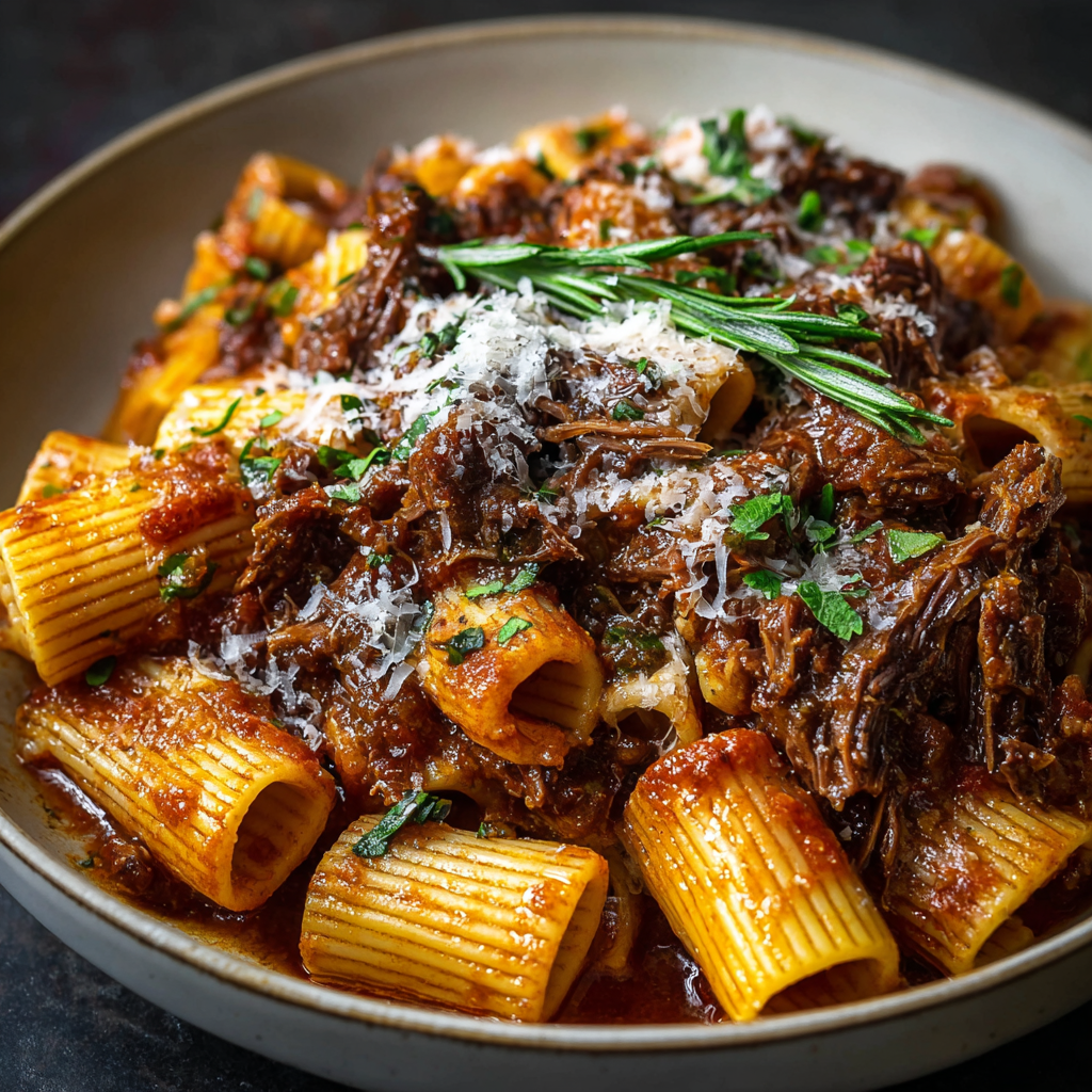 Slowly Braised Beef Short Rib Ragu