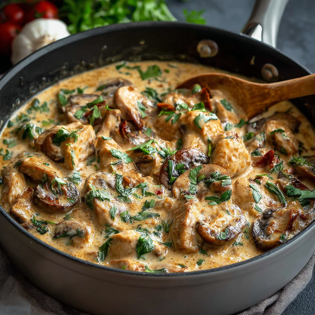 Creamy Mushroom Sauce (Nagi-inspired)