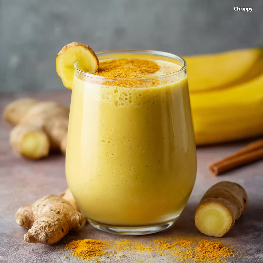 Banana Lemon Ginger Smoothie