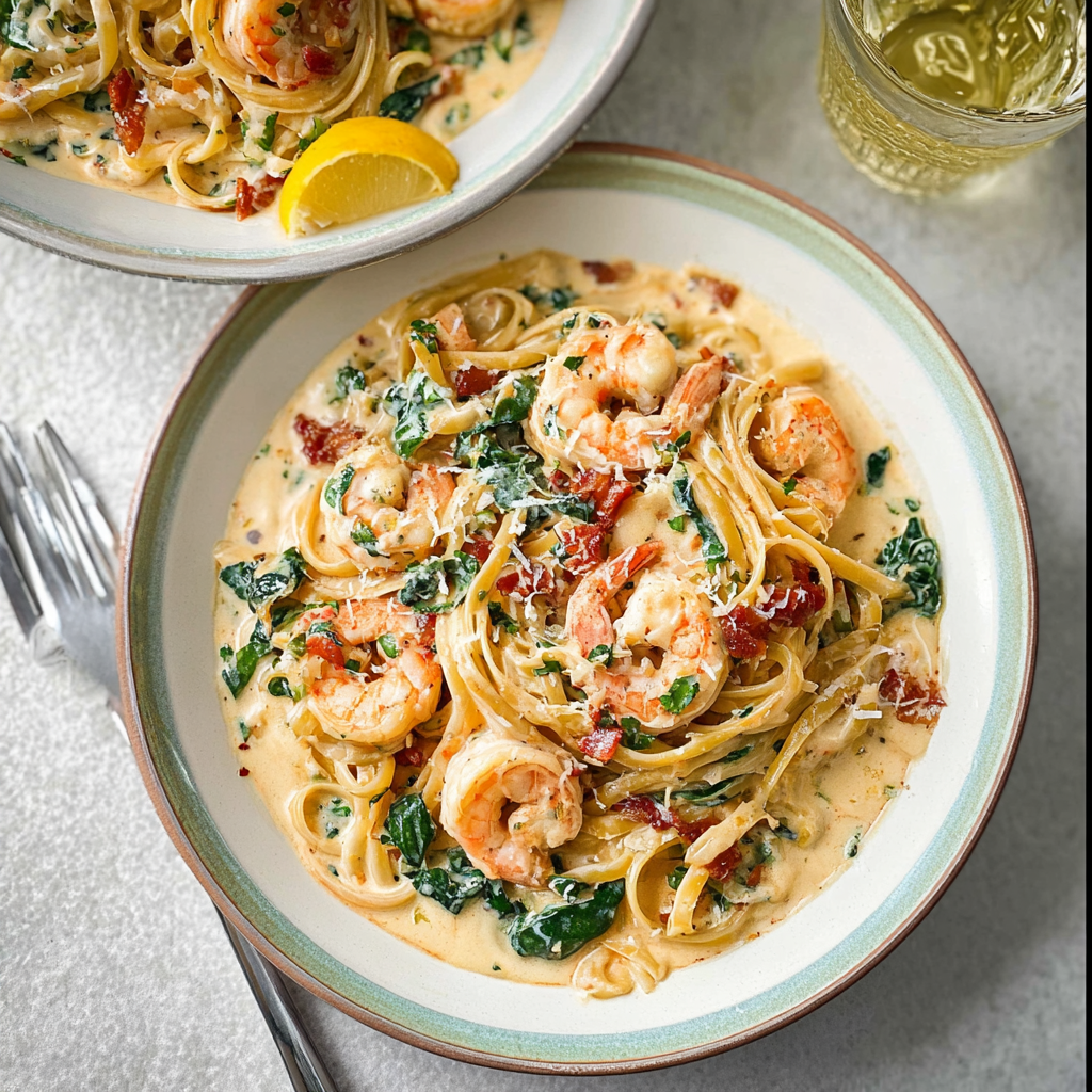 Creamy Tuscan Shrimp