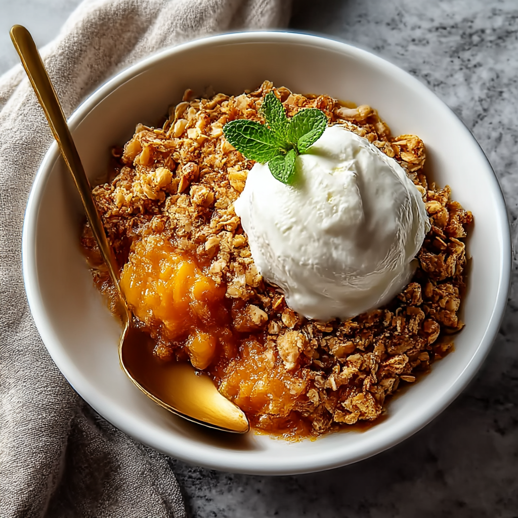 Pumpkin Crisp Baked Dessert