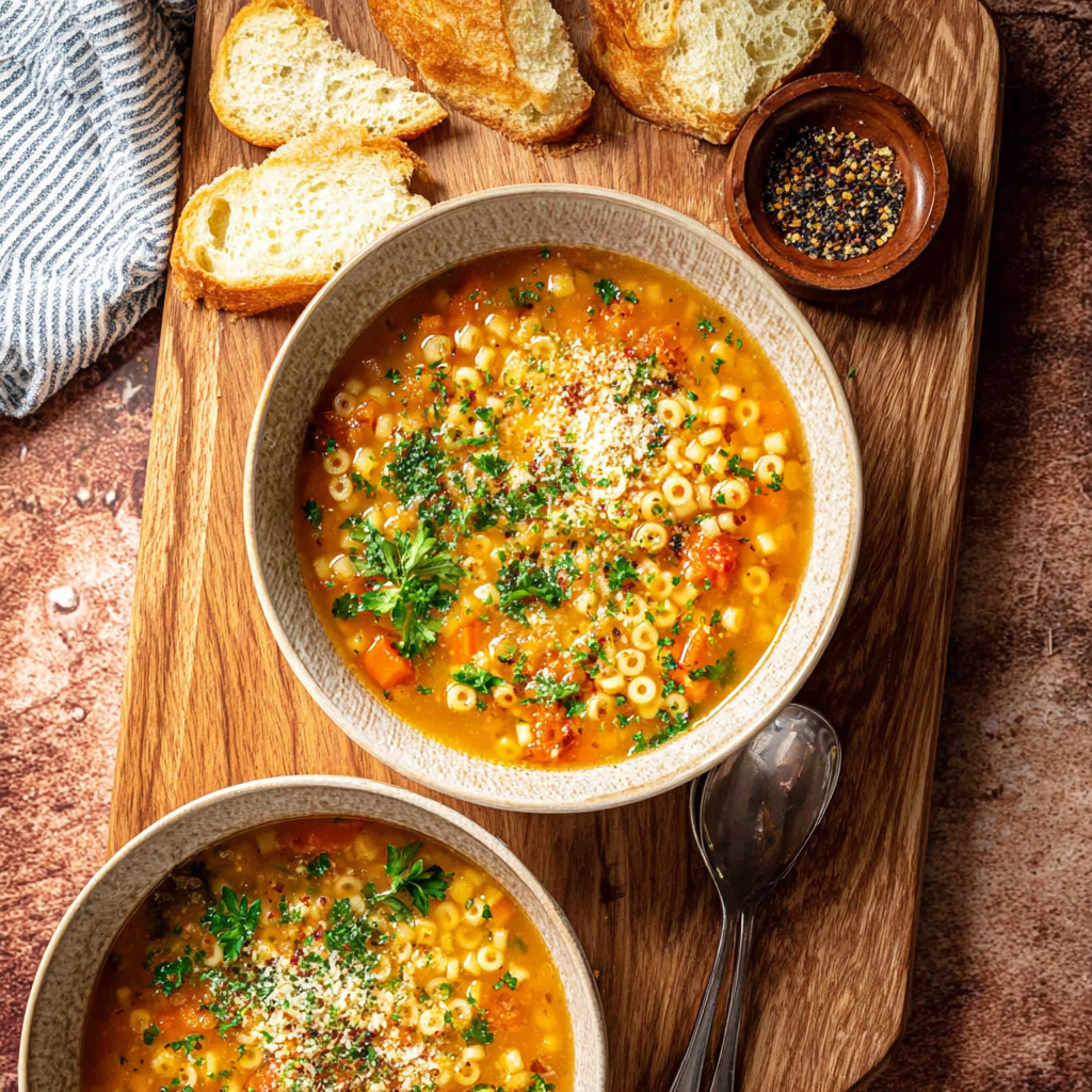 Italian Penicillin Pastina Soup
