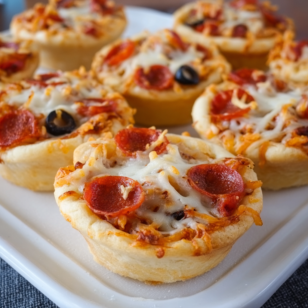 Pizza Cupcakes
