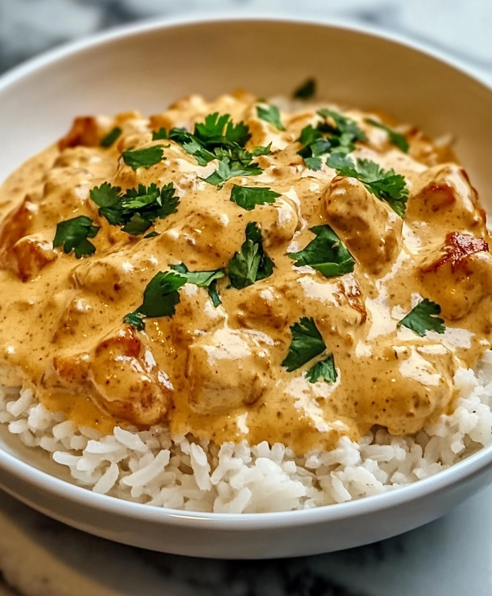 Creamy Smothered Chicken and Rice