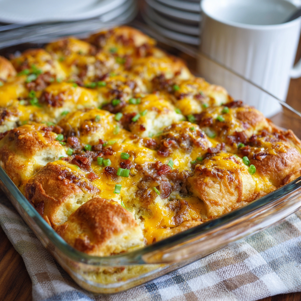 Crescent Roll Breakfast Casserole