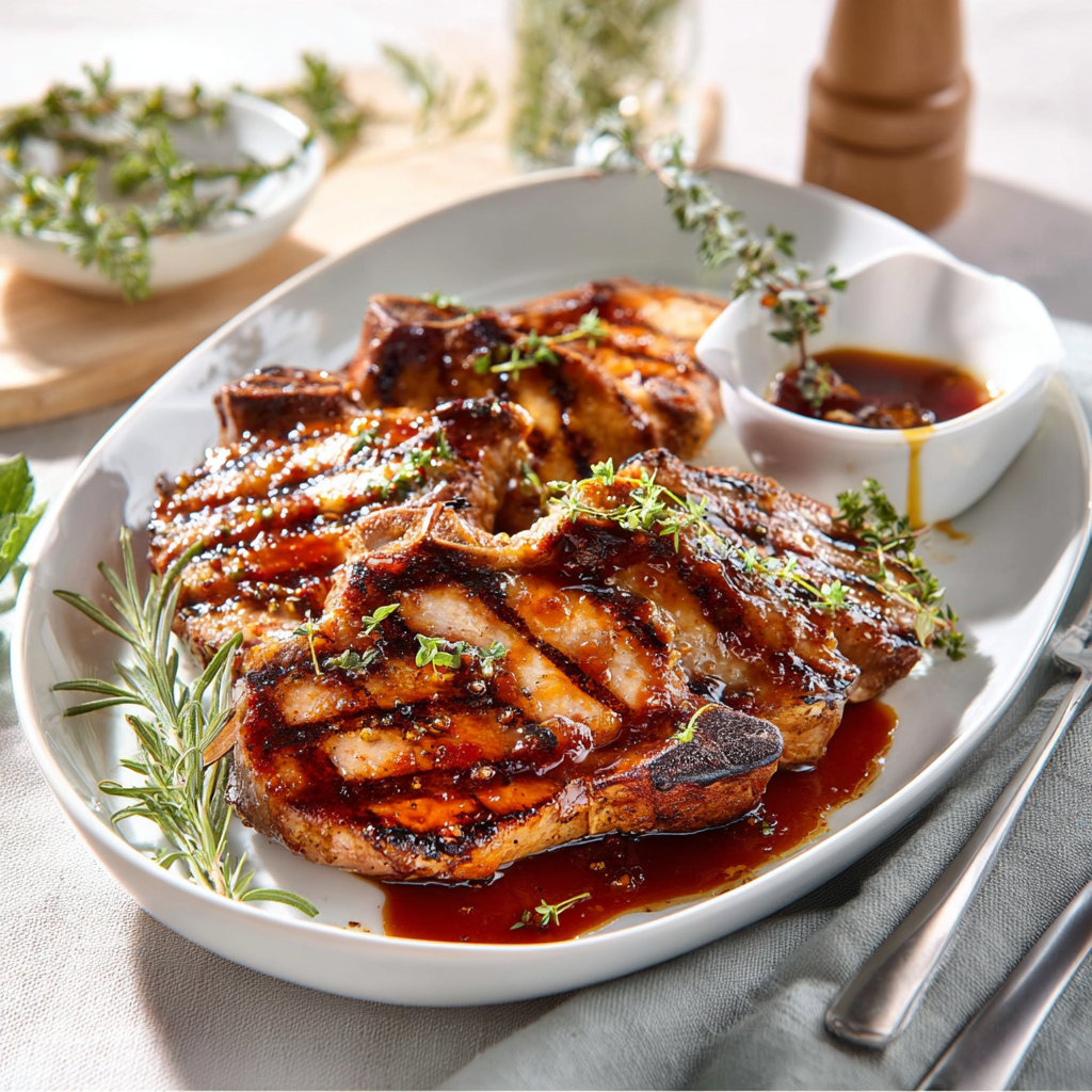 Honey Garlic Pork Chops