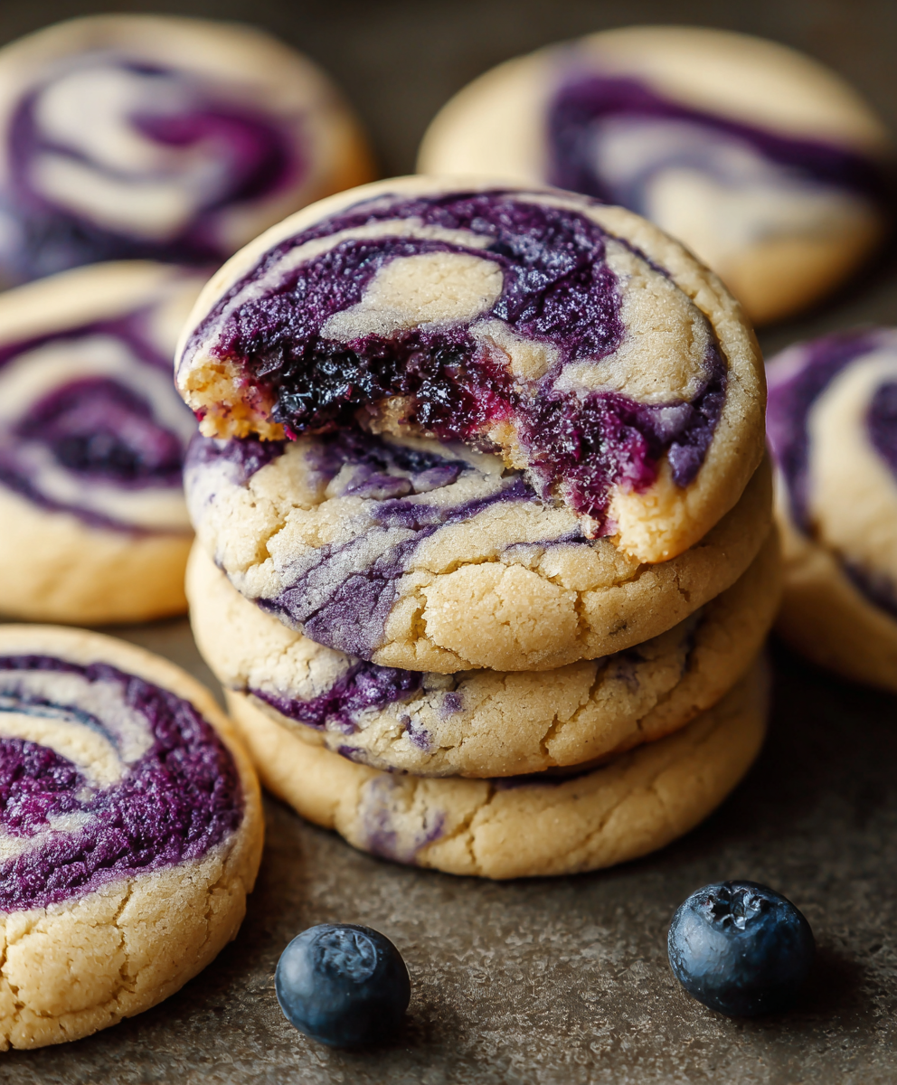 Blueberry Cheesecake Cookies