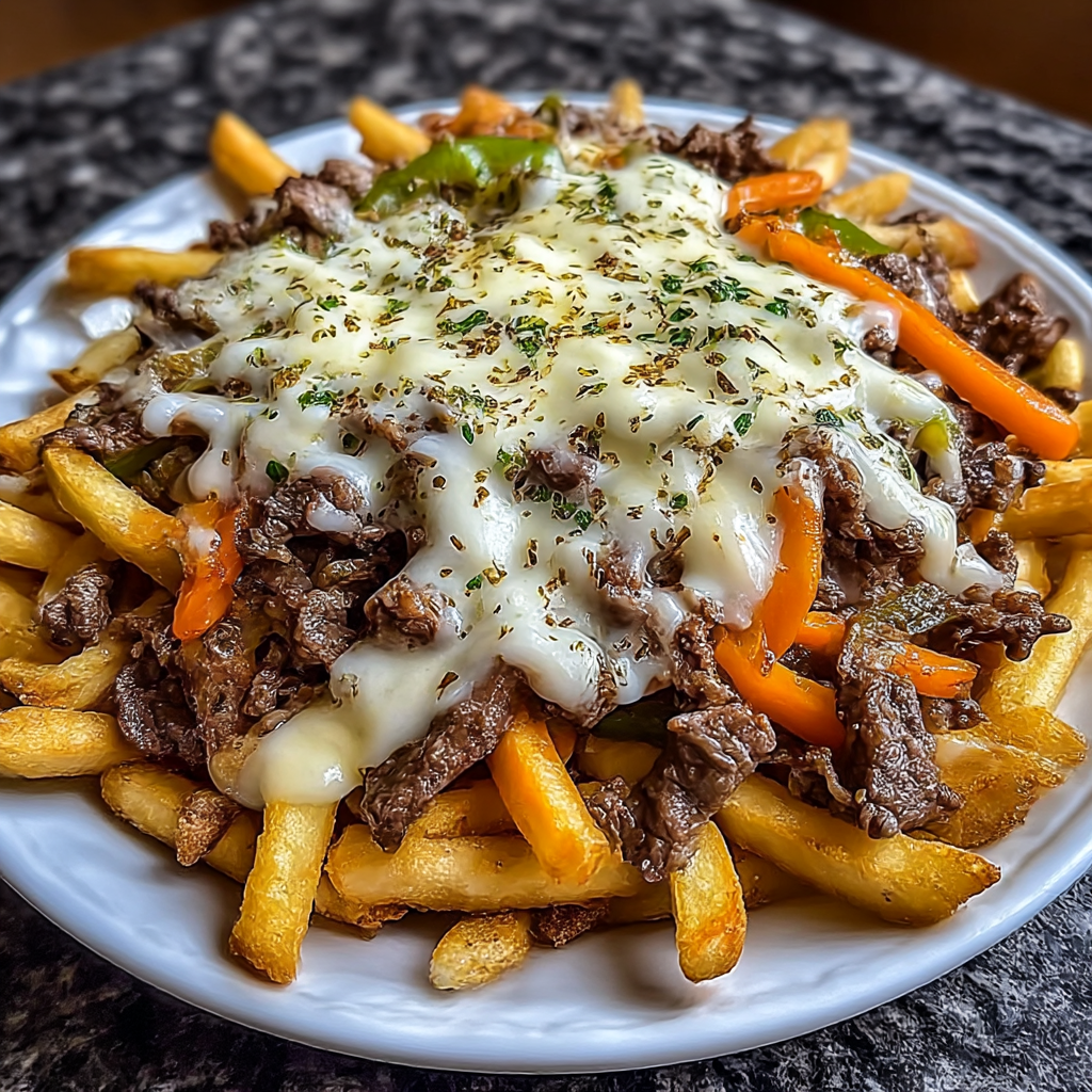 Philly Steak Cheese Fries