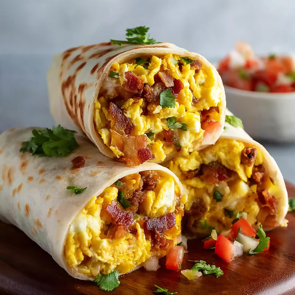 Meal Prep Breakfast Burritos