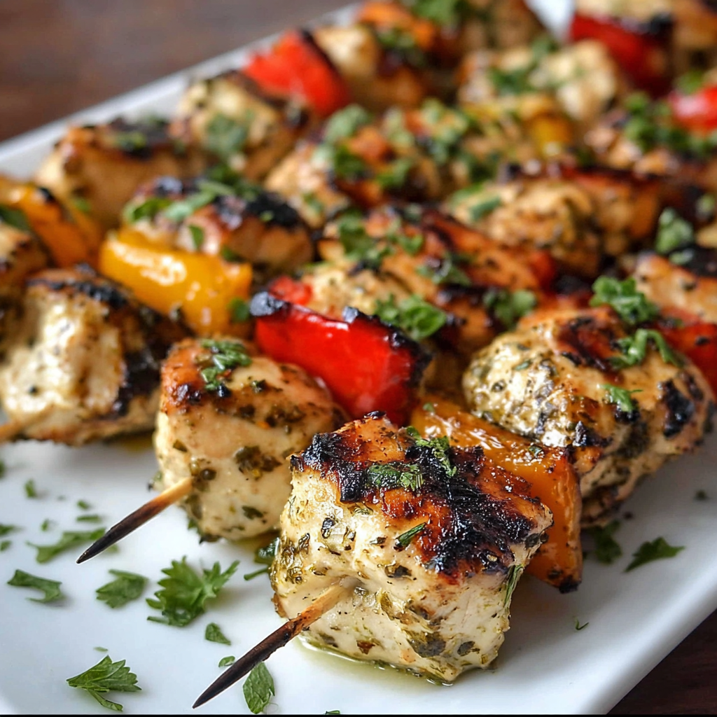 Greek Chicken Kabobs
