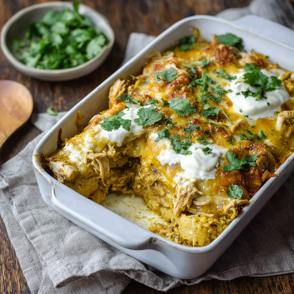 Chicken Tamale Casserole