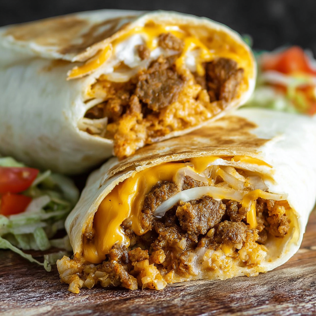 Taco Bell Beefy Melt Burrito (Copycat)