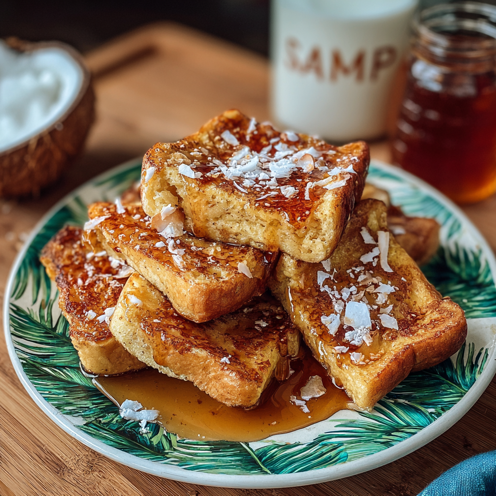 Hawaiian Roll French Toast