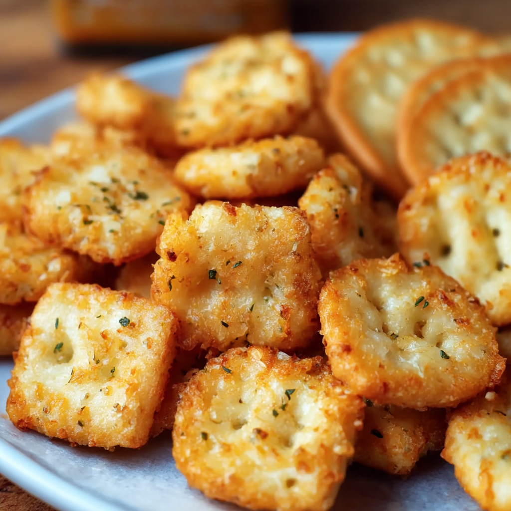 Garlic Bread Ritz Bits