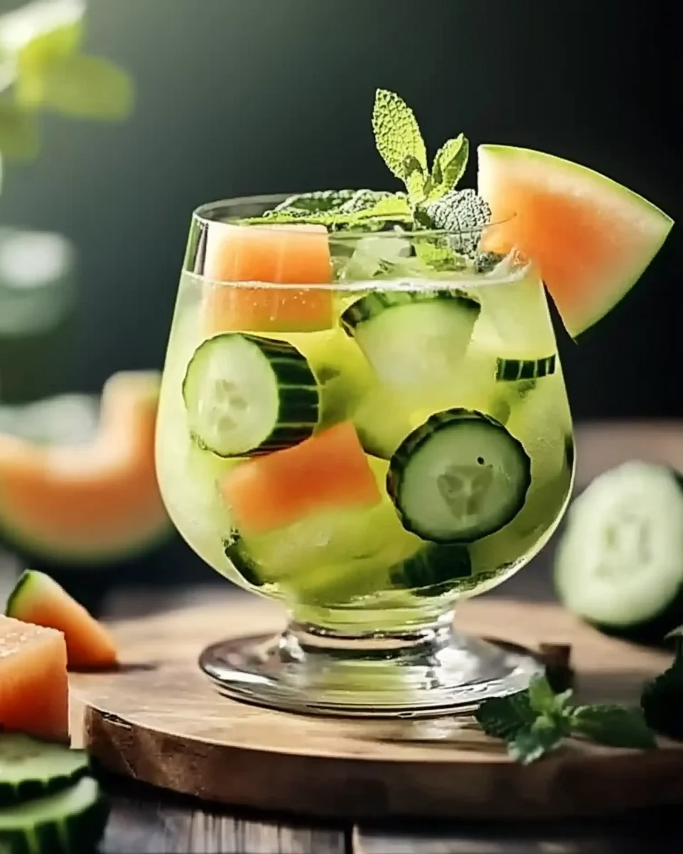 Cucumber Melon Splash: Discover This Refreshing Drink Recipe!